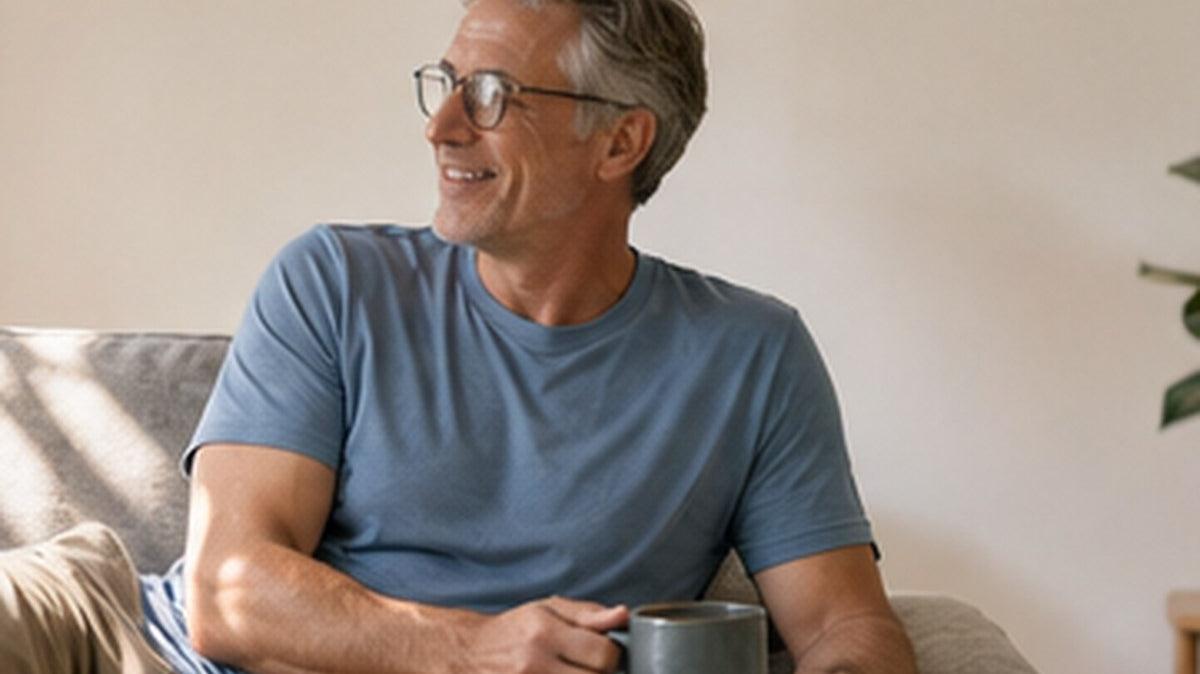 Textale blog cover: Father's Day Gift for the Retired Dad 2026: A Comfort-First Relaxed Tee Built for All-Day Easy Wear