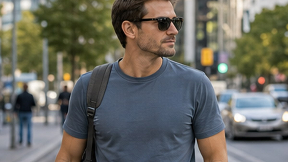 Textale blog cover: Best Commuter T-Shirt Wrinkle Resistant for Men 2026