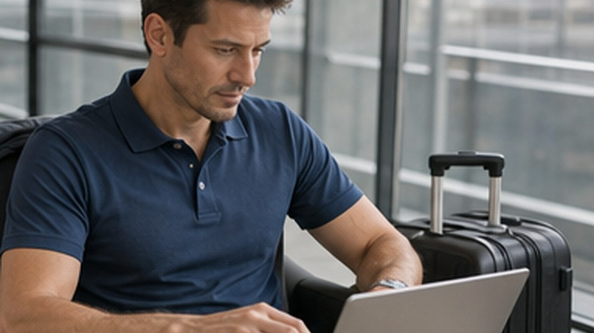 Textale blog cover: Worry-Free Fabric: The Benefits and Advantages of Wrinkle-Free Polo Shirts