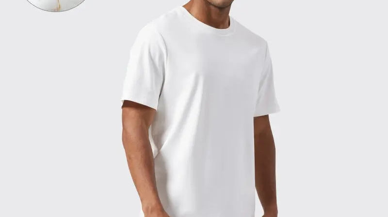 TexTale FRESH Stain-Repel Relaxed Tee in white