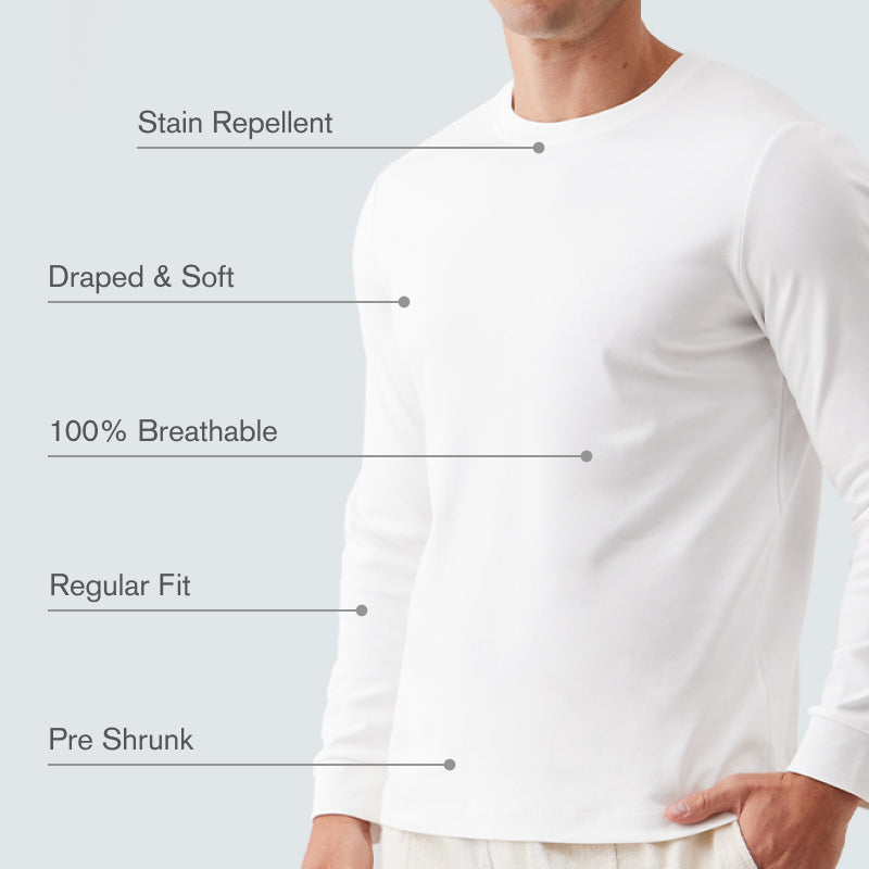 _FRESH Stain-Repel Long Sleeve Tee
