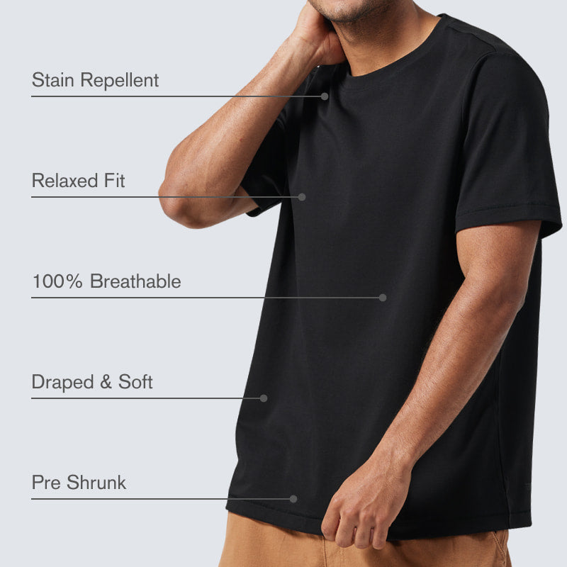 All Black (Relaxed Fit) 6-Pack