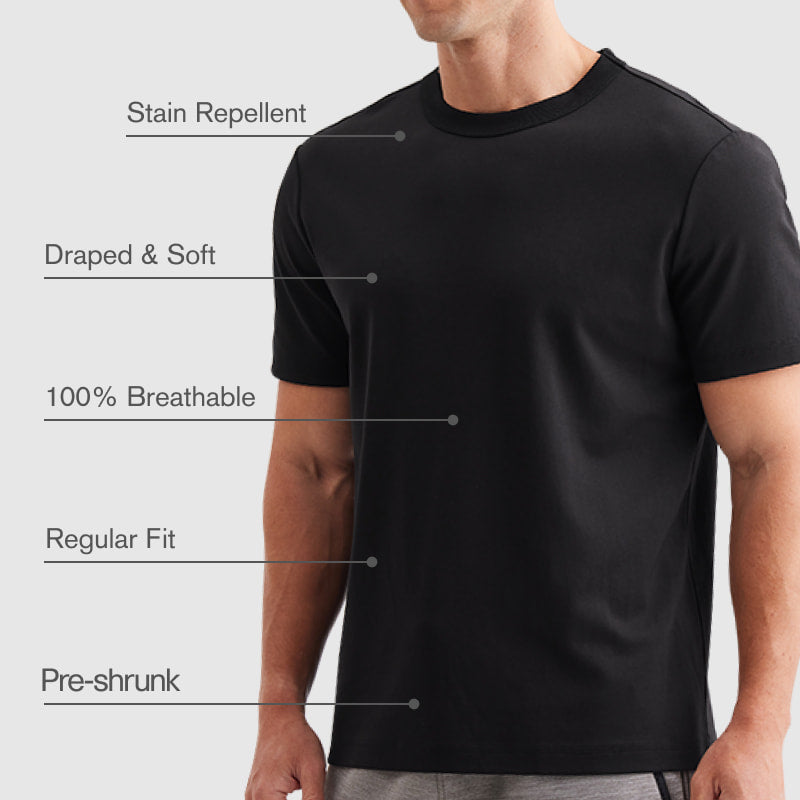 _FRESH Stain-Repel Tee (Regular Fit)