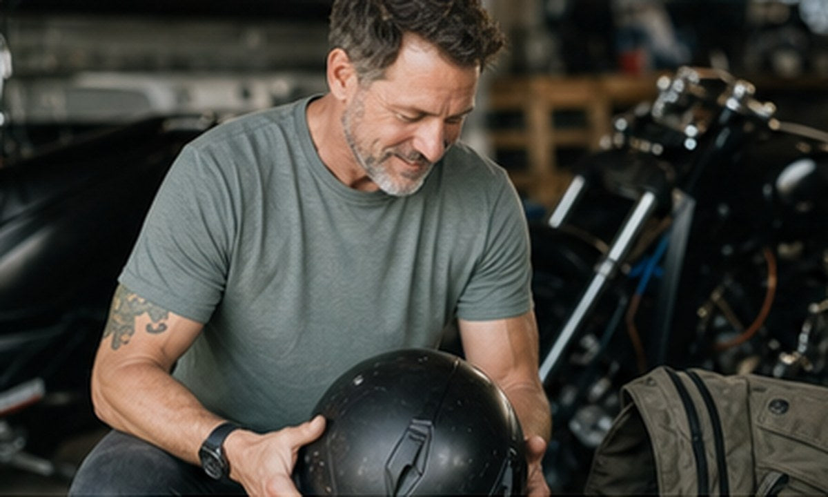 Textale blog cover: Father's Day Gift for the Biker Dad: Anti-Odor Motorcycle-Ready Tee 2026