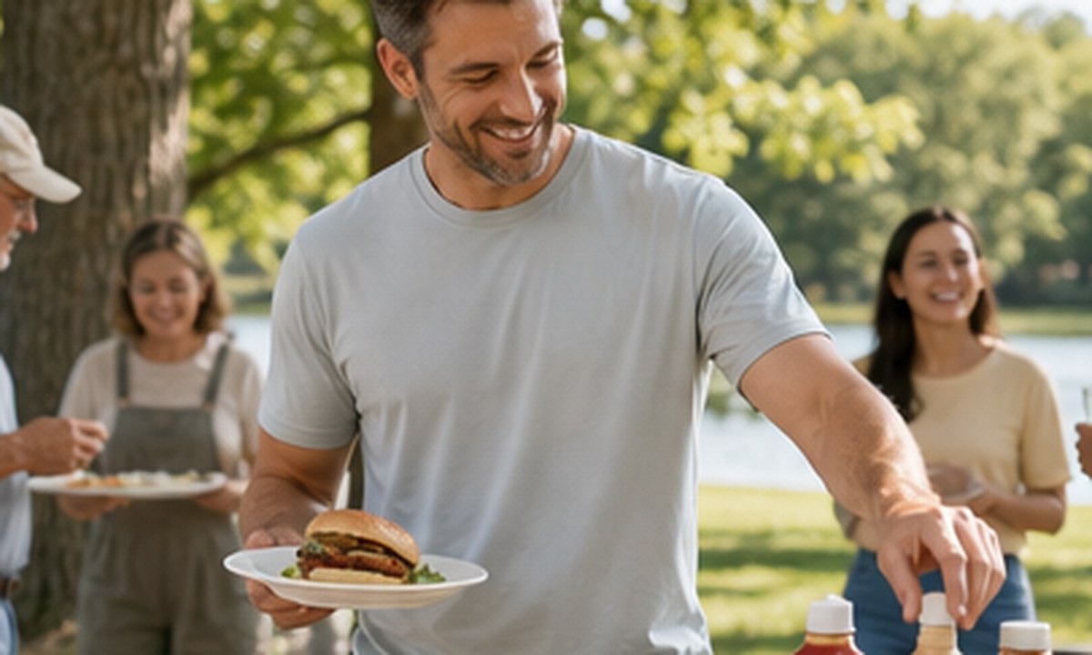 Textale blog cover: Father's Day BBQ Shirt 2026: Stain-Resistant Tee Gift for Dad's Day