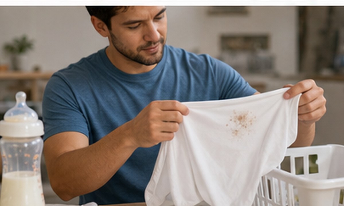 Textale blog cover: Father's Day Gift for the New Dad 2026: A Stain-Repel Practical Tee That Survives Spit-Up, Bottle Spills, and Diaper Blowouts