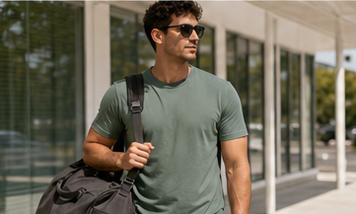 Textale blog cover: Father's Day Gift for the Travel Dad 2026: A Multi-Day-Wear Tee That Earns Its Carry-On Slot