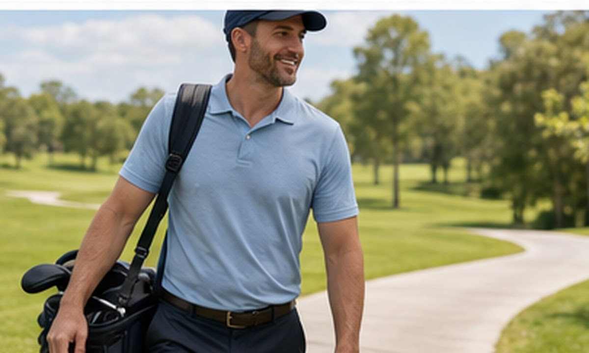 Textale blog cover: Father's Day Gift for the Golf Dad 2026: A Breathable Anti-Odor Polo Guide