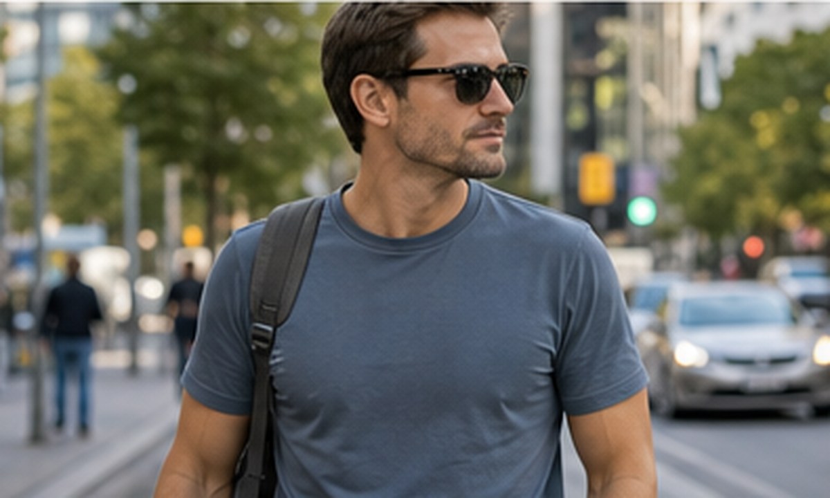Textale blog cover: Best Commuter T-Shirt Wrinkle Resistant for Men 2026