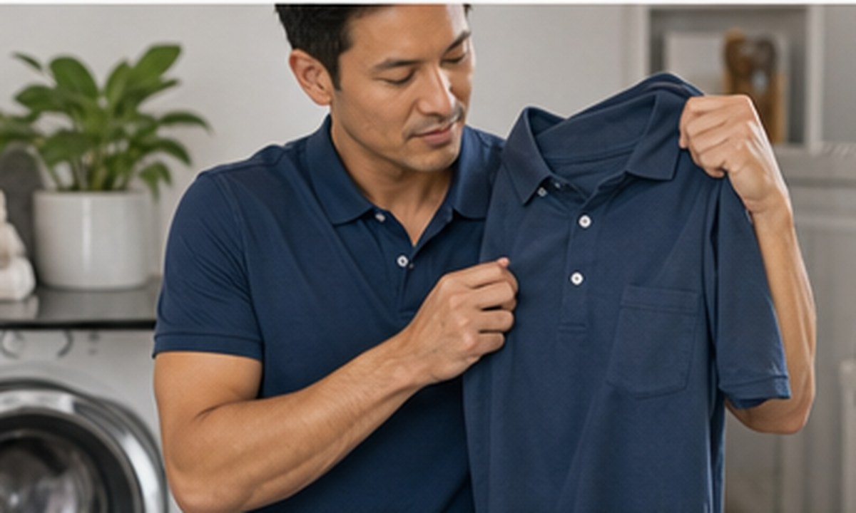Textale blog cover: Odorless Polo Shirts: Master the Art of Care & Boost Longevity Now!