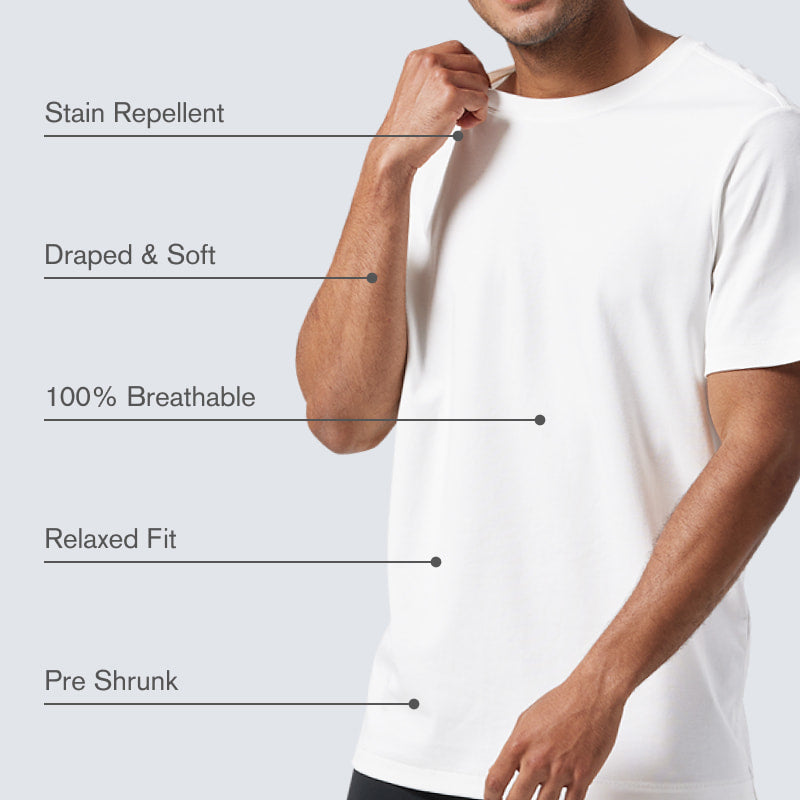 All White (Relaxed Fit) 6-Pack