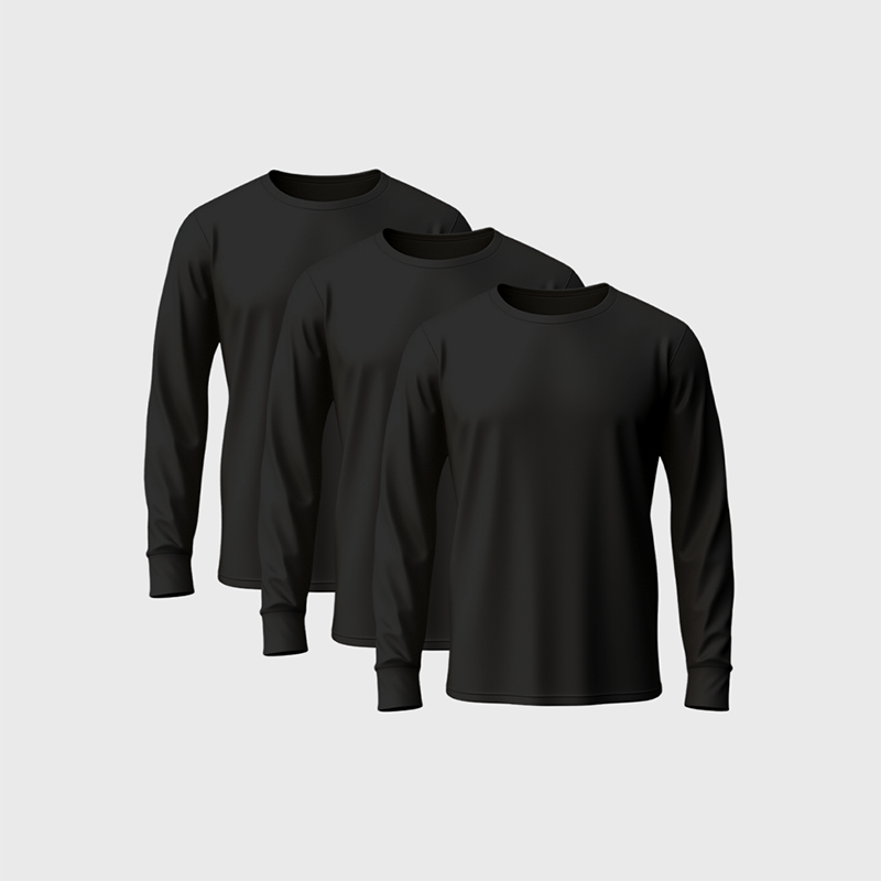 Dark Knight Long Sleeve 3-Pack