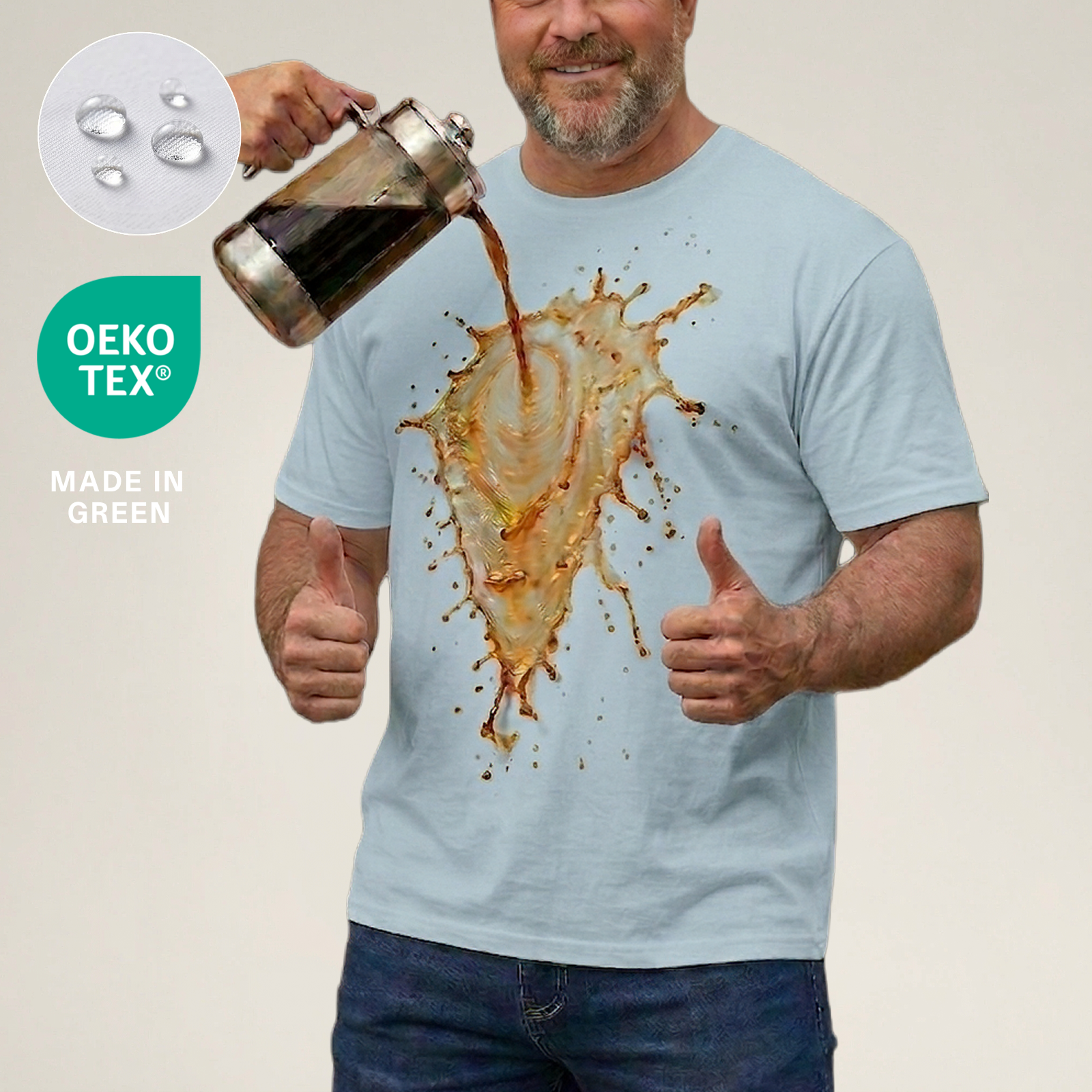 _FRESH Stain-Repel Relaxed Tee