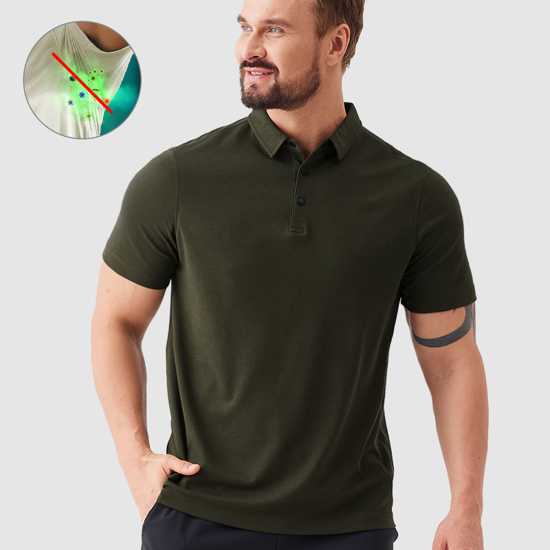 新品　BRIEFING SLEEVE LOGO POLO RELAXED FIT OK Adidas Performance Men's Polo | Opportunity Knocks