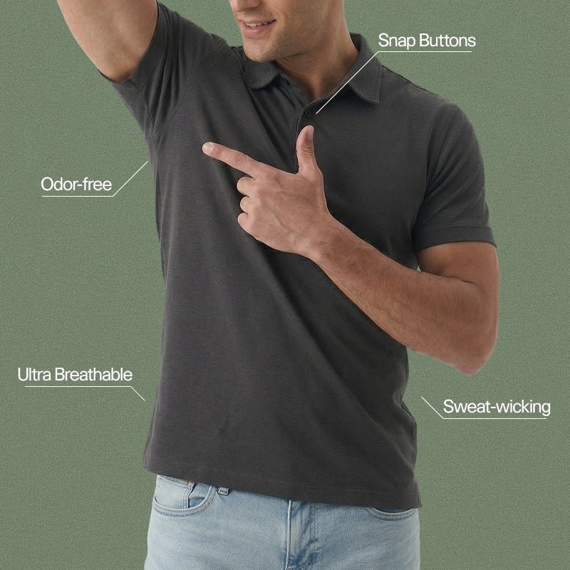_BREEZ Anti-Odor Polo