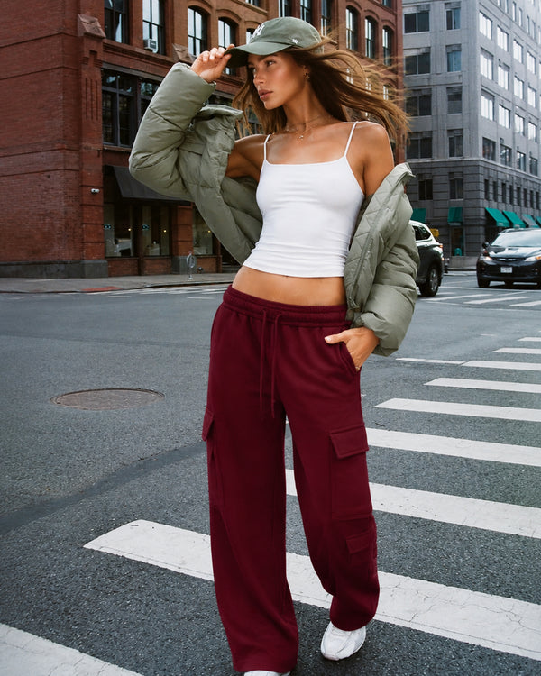 _SKIN Wide-Leg Trousers