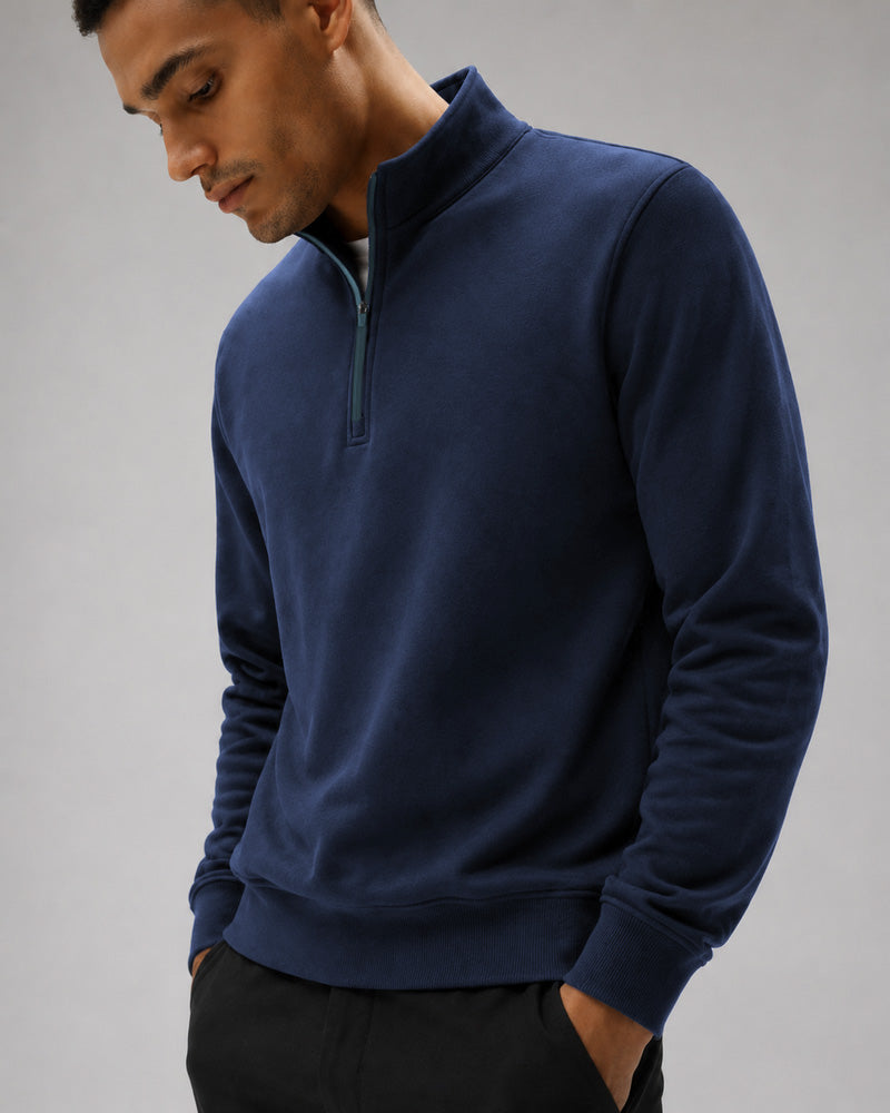 _COZY 1/4 Zip | Cozy Warmth, Wind-Lock Zipper, Cloud-Nine Softness