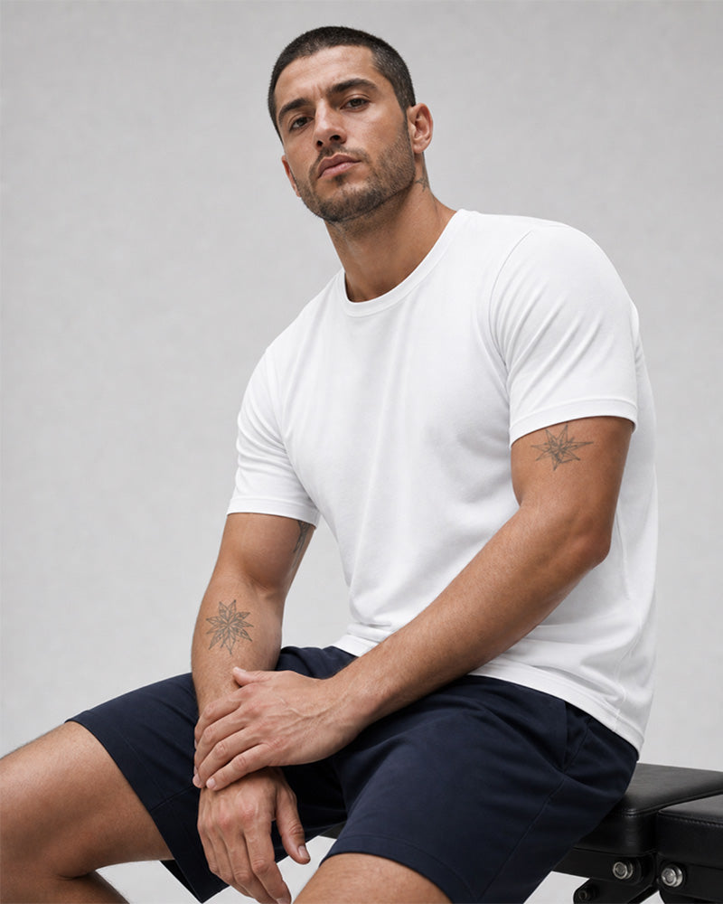 _FRESH Stain-Repel Signature Tee | Fitted Comfort & Style – TexTale