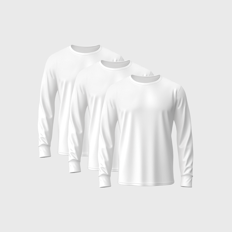 White Out Dab Out Long Sleeve 3-Pack